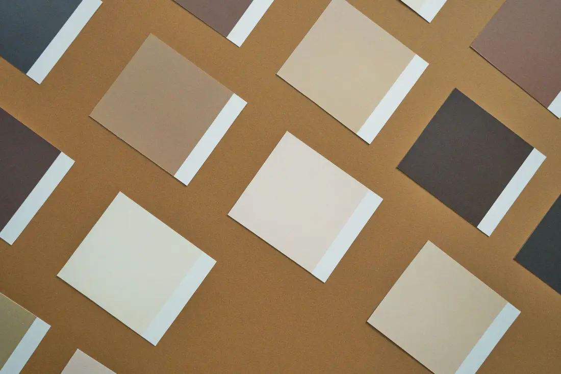 A collection of coordinating paper designs